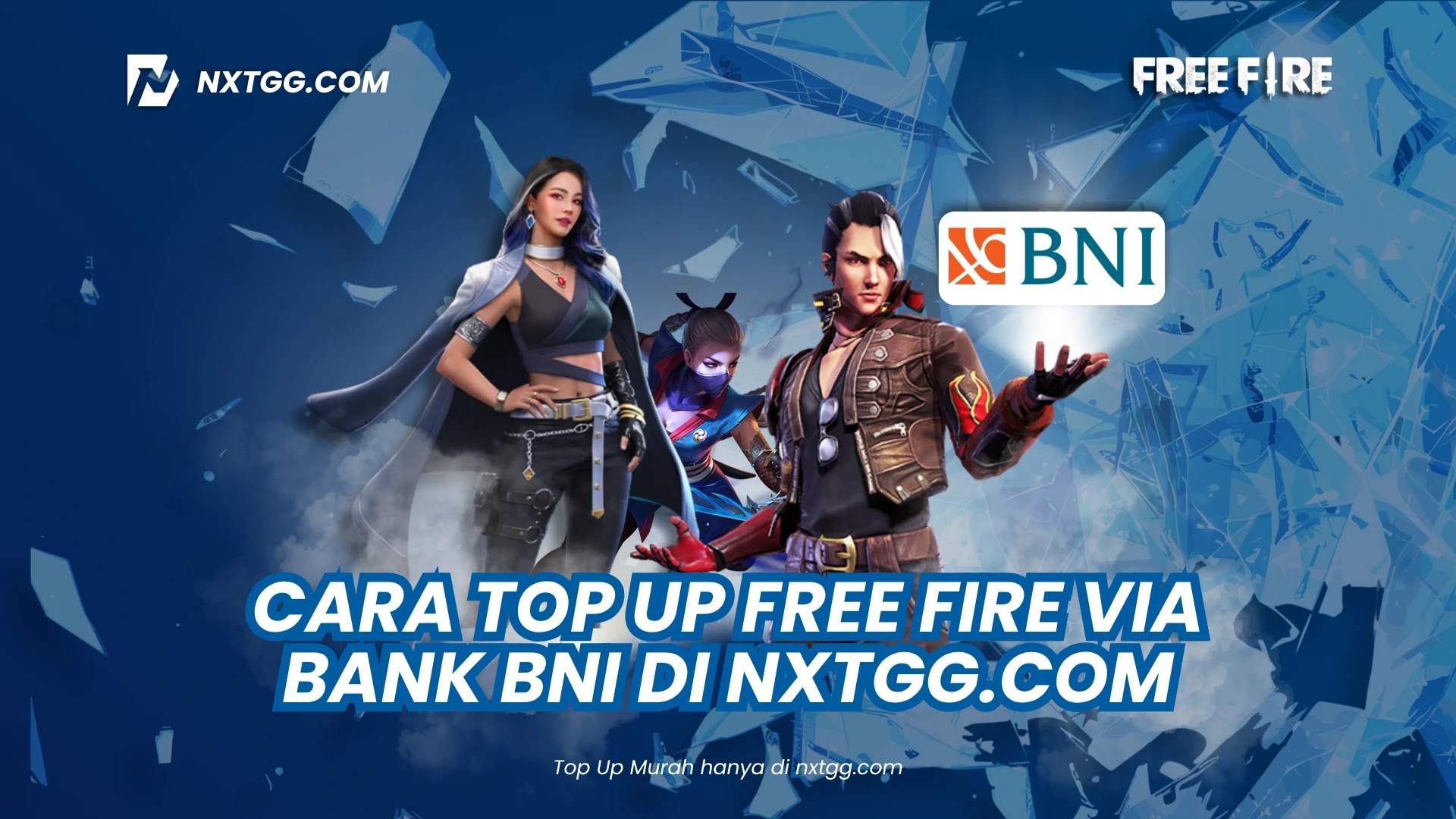 Cara Top Up FF Pakai Bank BNI : Bayar Aman via Mobile Banking, Internet Banking, & ATM!