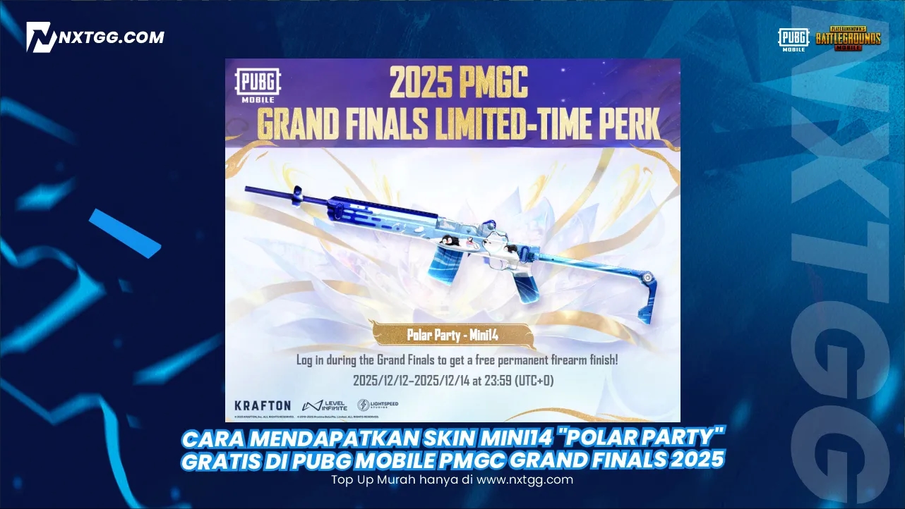 Cara Mendapatkan Skin Mini14 "Polar Party" Gratis di PUBG Mobile PMGC Grand Finals 2025