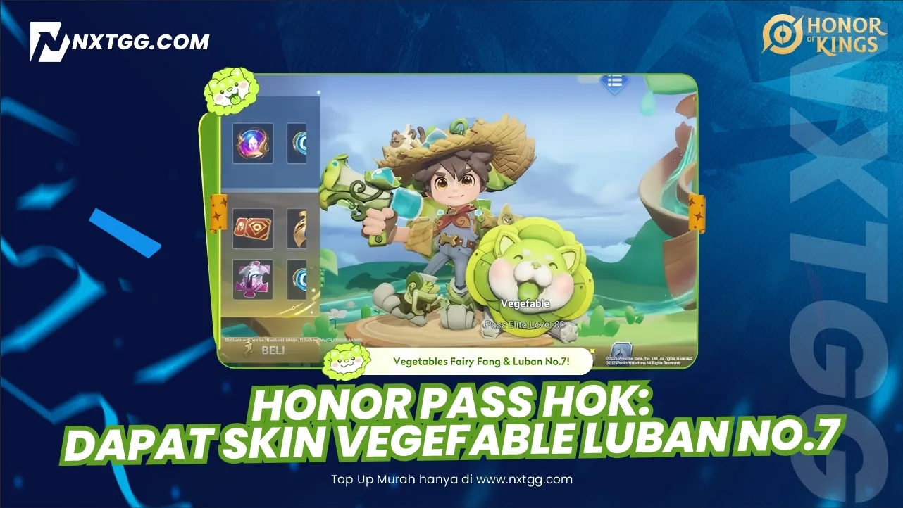 Honor Pass HOK: Dapat Skin Vegefable Luban No.7 Bulan April 2025!