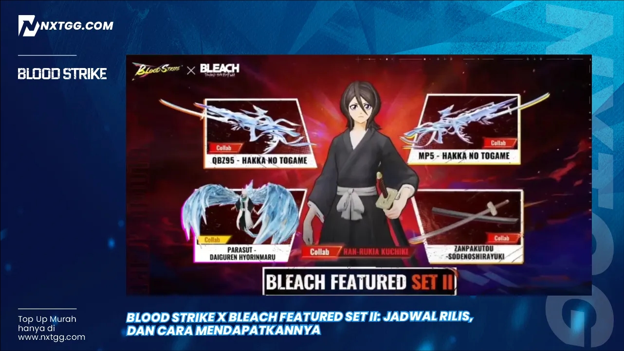 Blood Strike x Bleach Featured Set II: Jadwal Rilis, dan Cara Mendapatkannya
