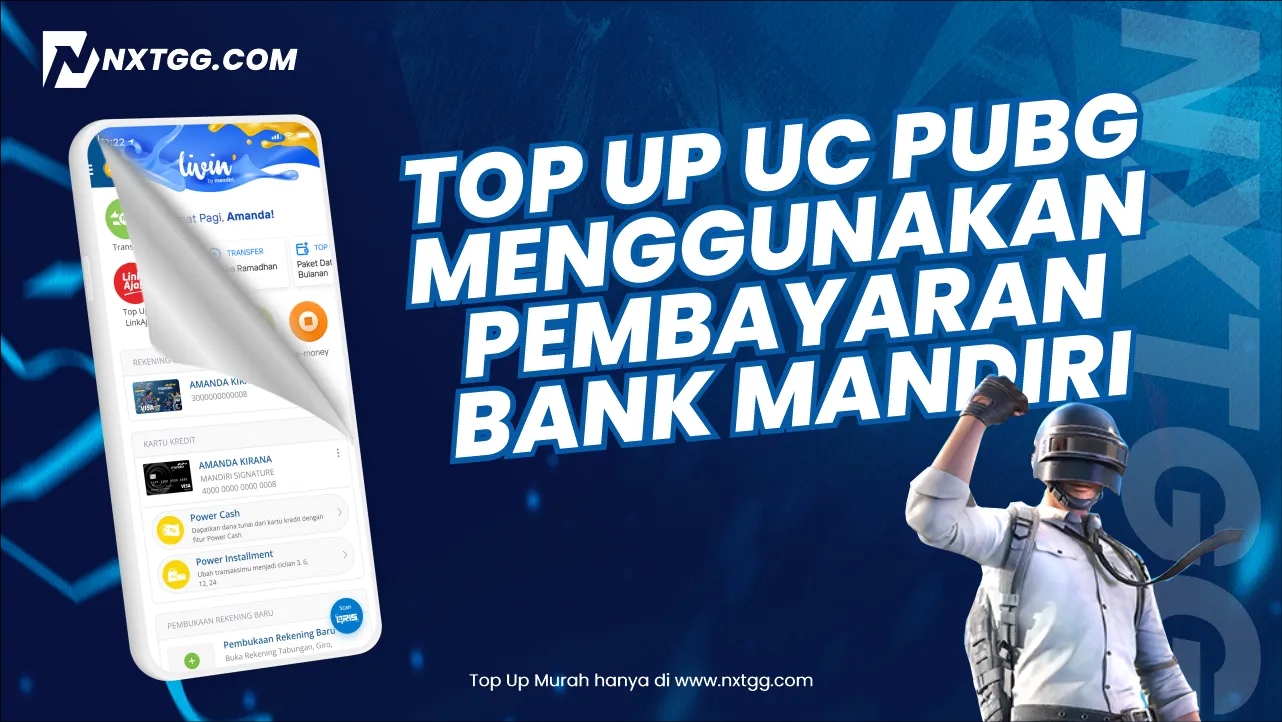 Cara Top Up UC PUBG Mobile Menggunakan Bank Mandiri Terbaru 2025