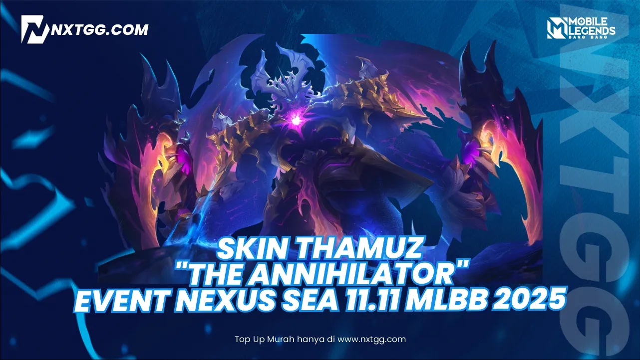 Skin Thamuz "The Annihilator" Event Nexus Sea 11.11 MLBB 2025! Cek Tampilan & Cara Dapatnya!