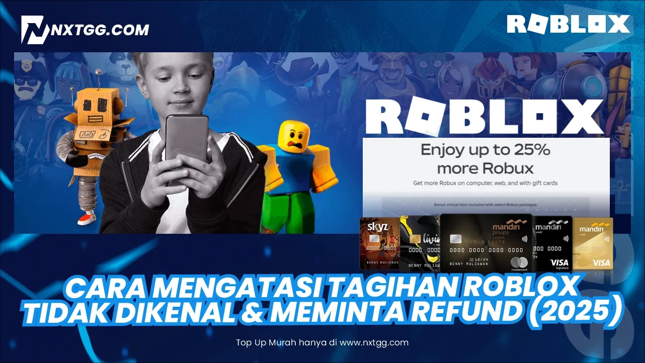 Cara Mengatasi Tagihan Roblox Tidak Dikenal & Meminta Refund (2025) - Nxtgg
