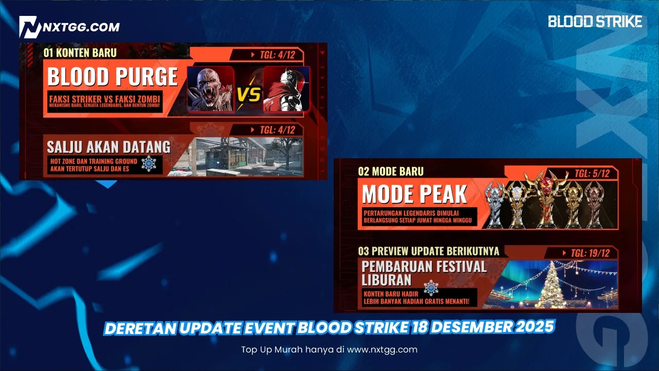 Deretan Update Event Blood Strike 18 Desember 2025