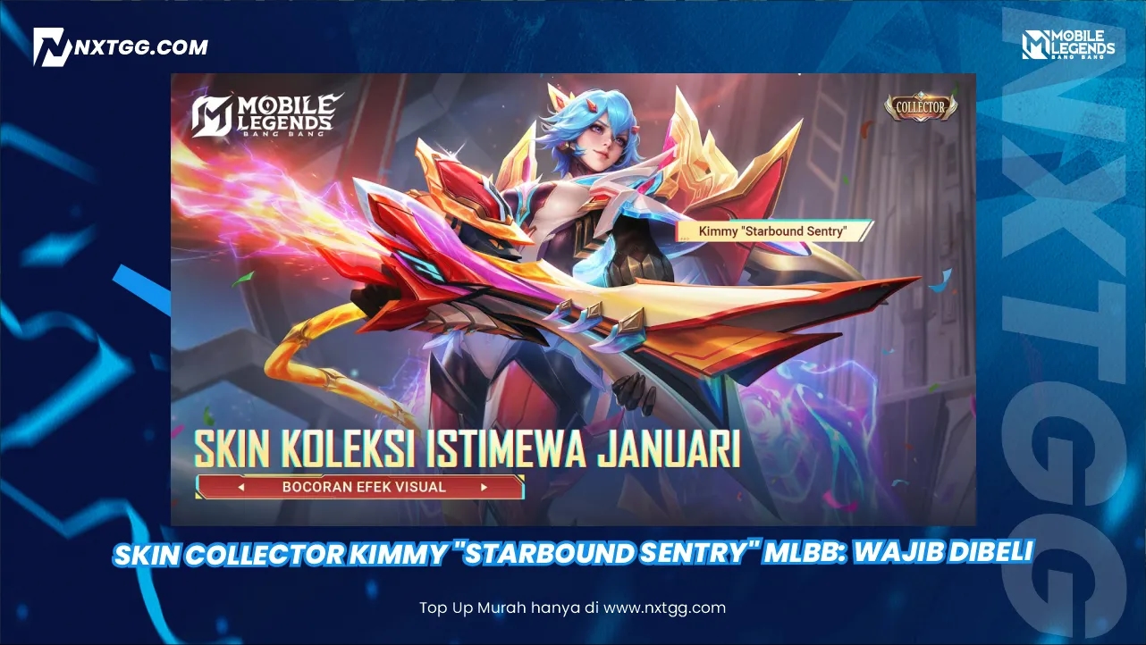Skin Collector Kimmy "Starbound Sentry" MLBB: Wajib Dibeli