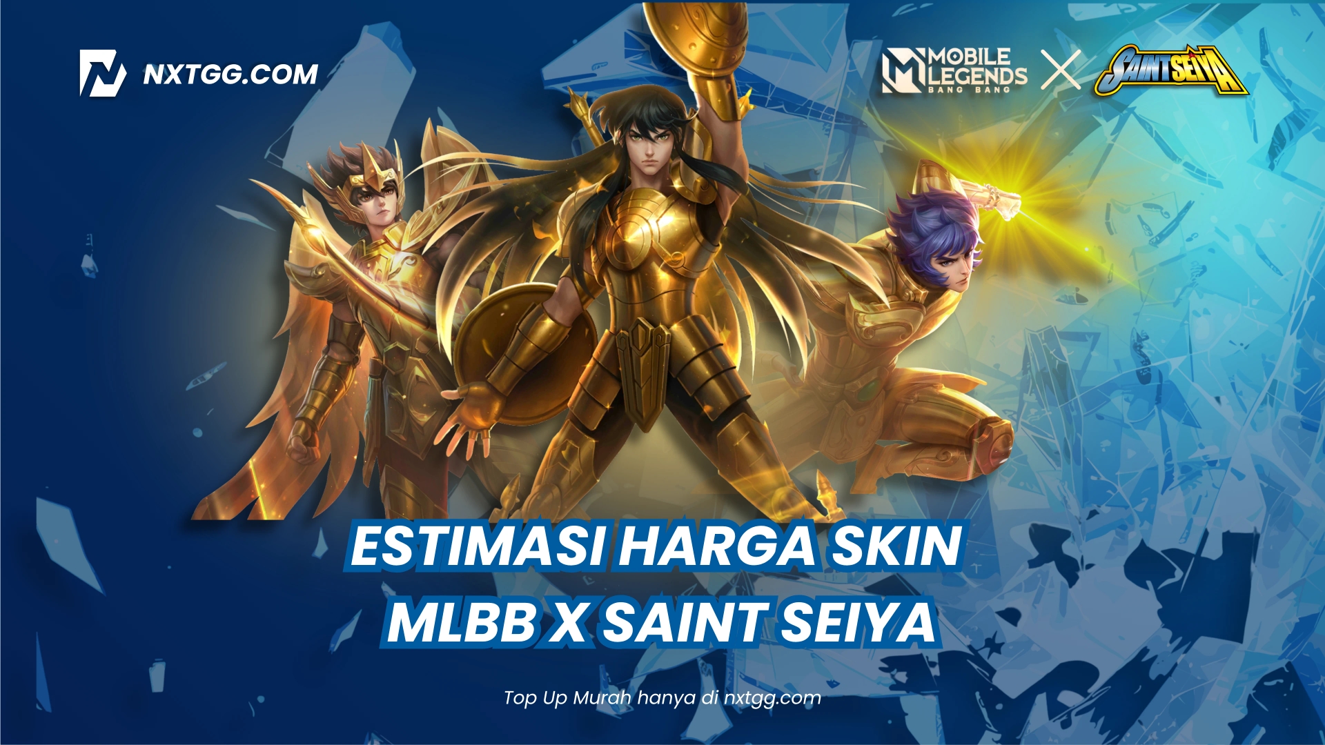 Skin Kolab MLBB x Saint Seiya Agustus 2025: Cek Hoki dan Estimasi Biaya di Sini!