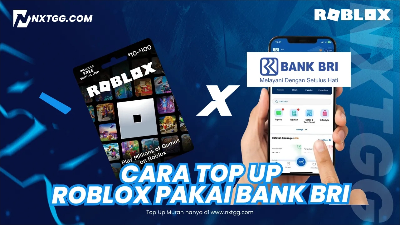 Cara Top Up Roblox Pakai Bank BRI - Nxtgg