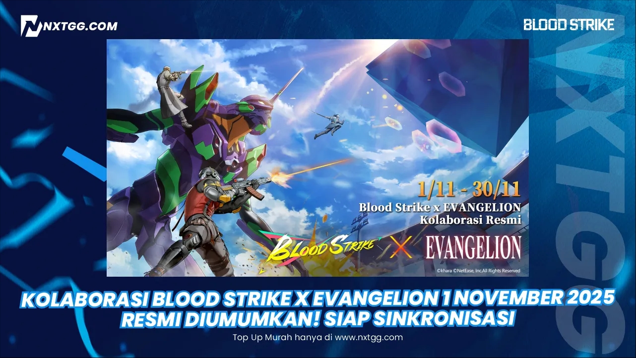 Kolaborasi Blood Strike x Evangelion 1 November 2025 Resmi Diumumkan! Siap Sinkronisasi 