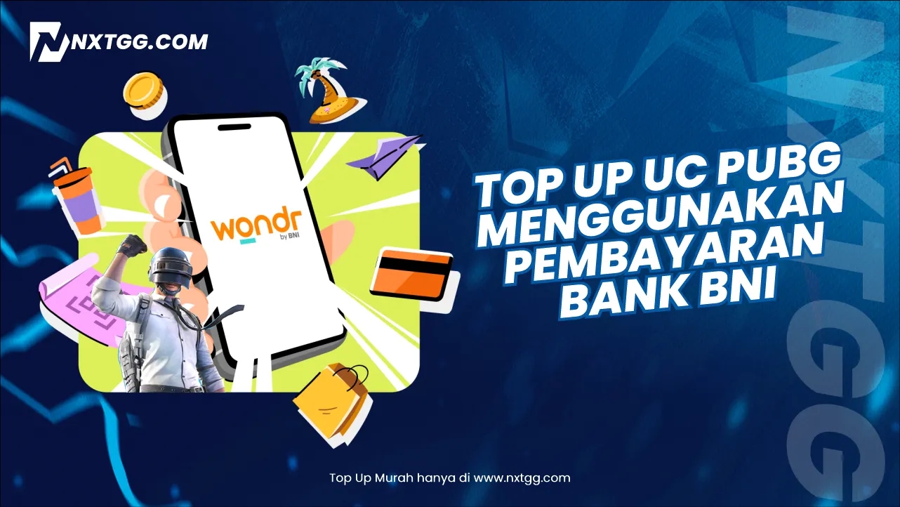 Cara Top Up UC PUBGM Instan Lewat BNI, Cepat & Aman