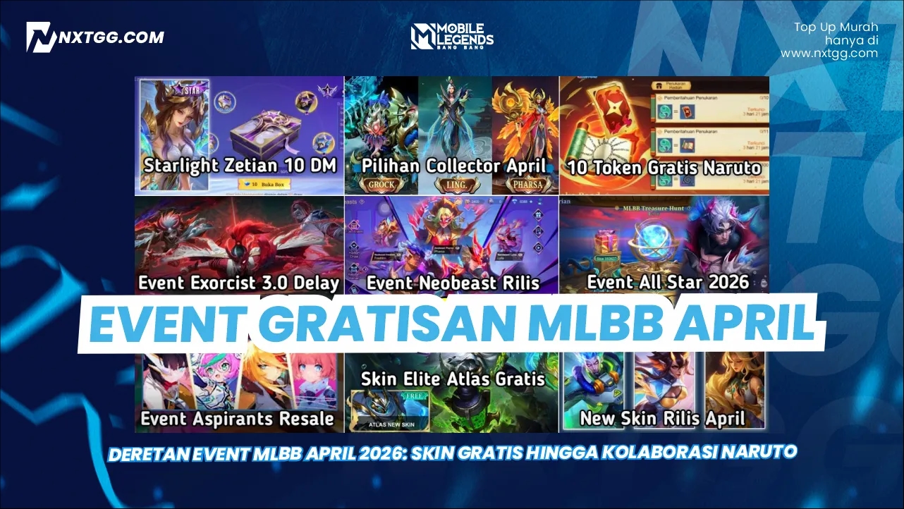 Deretan Event MLBB April 2026: Skin Gratis Hingga Kolaborasi Naruto