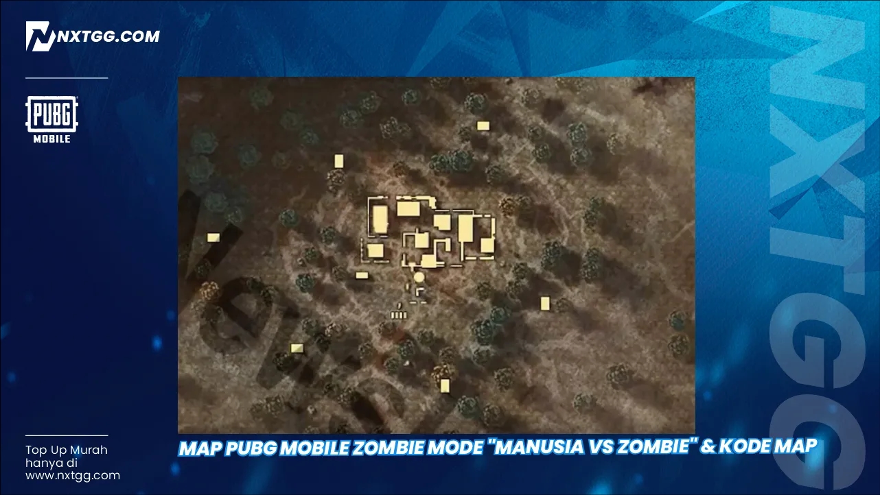 Map PUBG Mobile Zombie Mode "Manusia vs Zombie" & Kode Map
