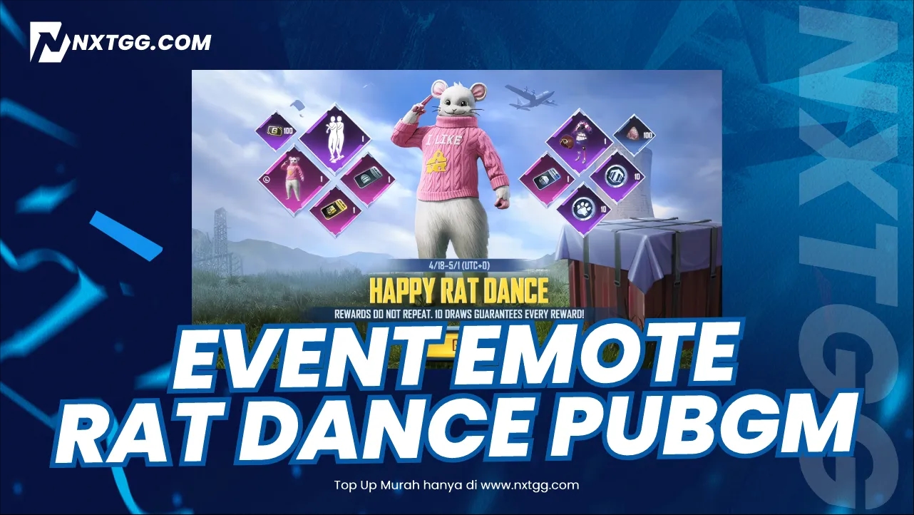 Event Emote Rat Dance PUBGM