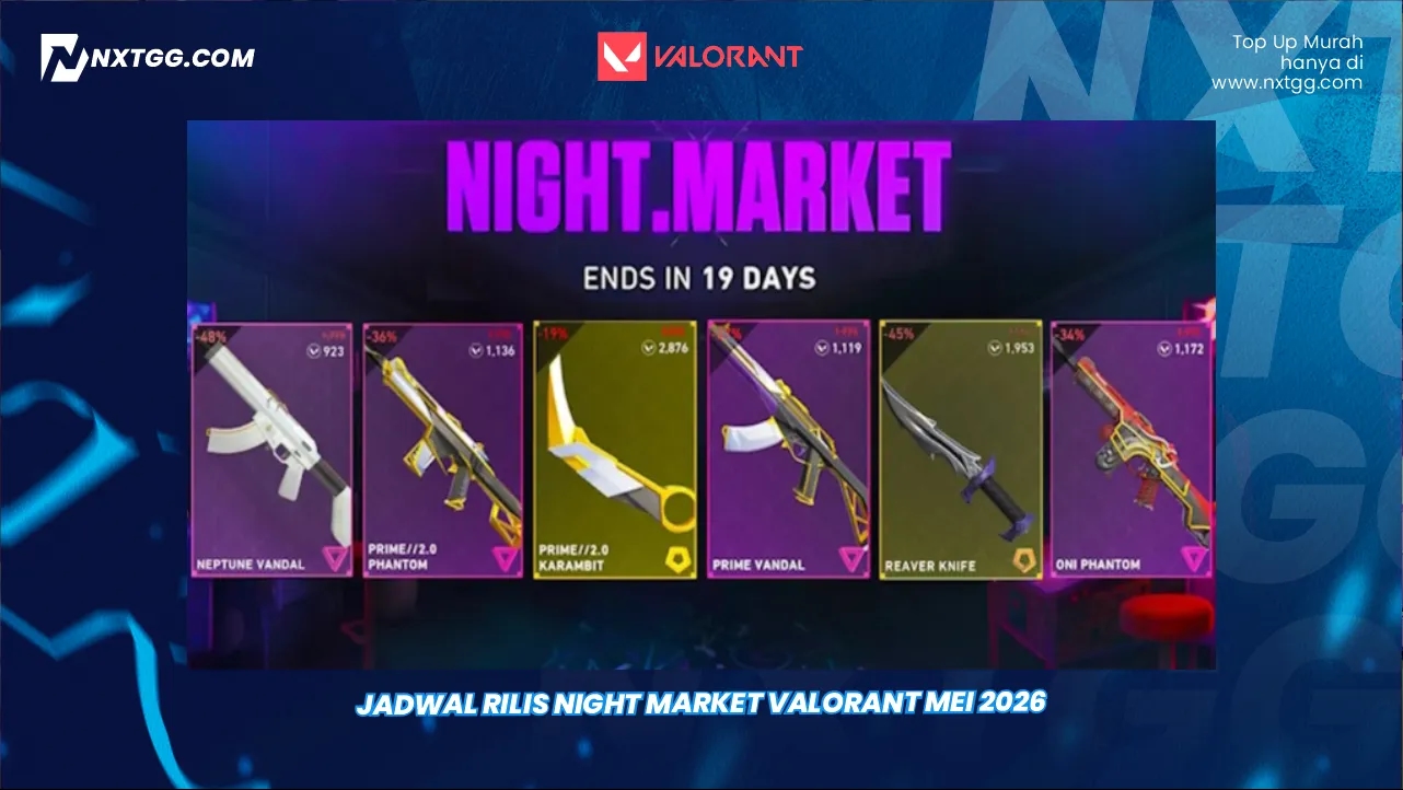 Jadwal Rilis Night Market Valorant Mei 2026