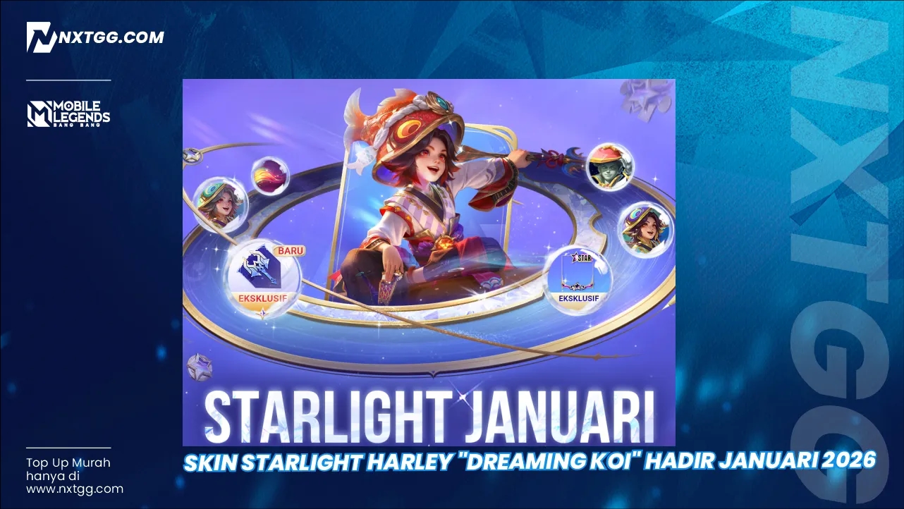 Skin Starlight Harley "Dreaming Koi" Hadir Januari 2026
