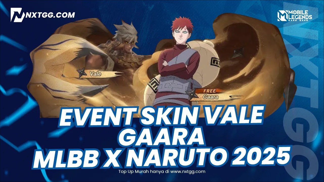 Event Skin Vale Gaara MLBB x Naruto 2025: Review dan Cara Mendapatkannya