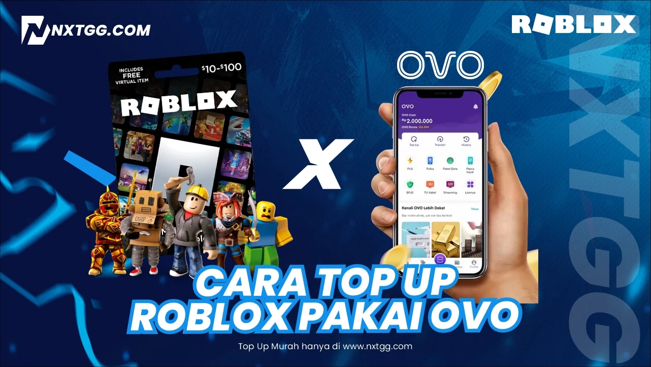 Cara Top Up Roblox Pakai OVO - Nxtgg