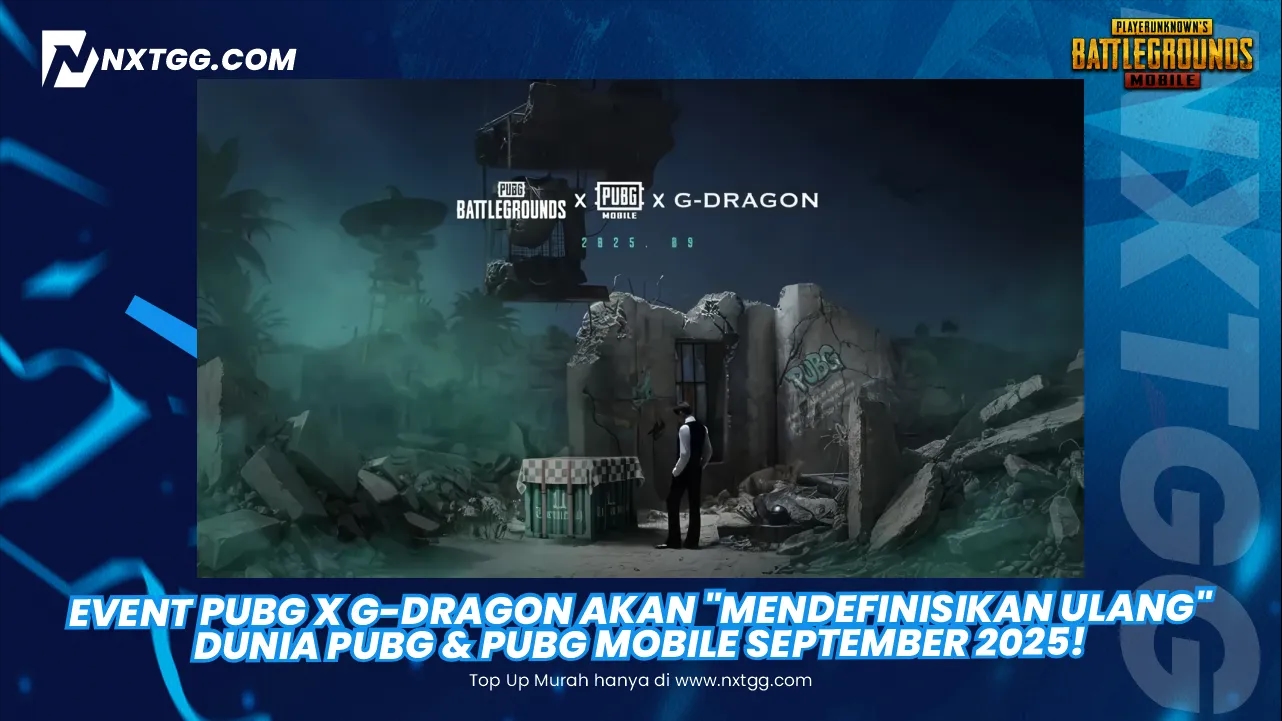 Event PUBG x G-DRAGON Akan "Mendefinisikan Ulang" Dunia PUBG & PUBG MOBILE September 2025!