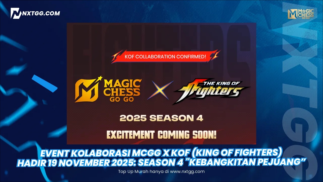 Event Kolaborasi MCGG x KOF (King of Fighters) Hadir 19 November 2025: Season 4 "Kebangkitan Pejuang"