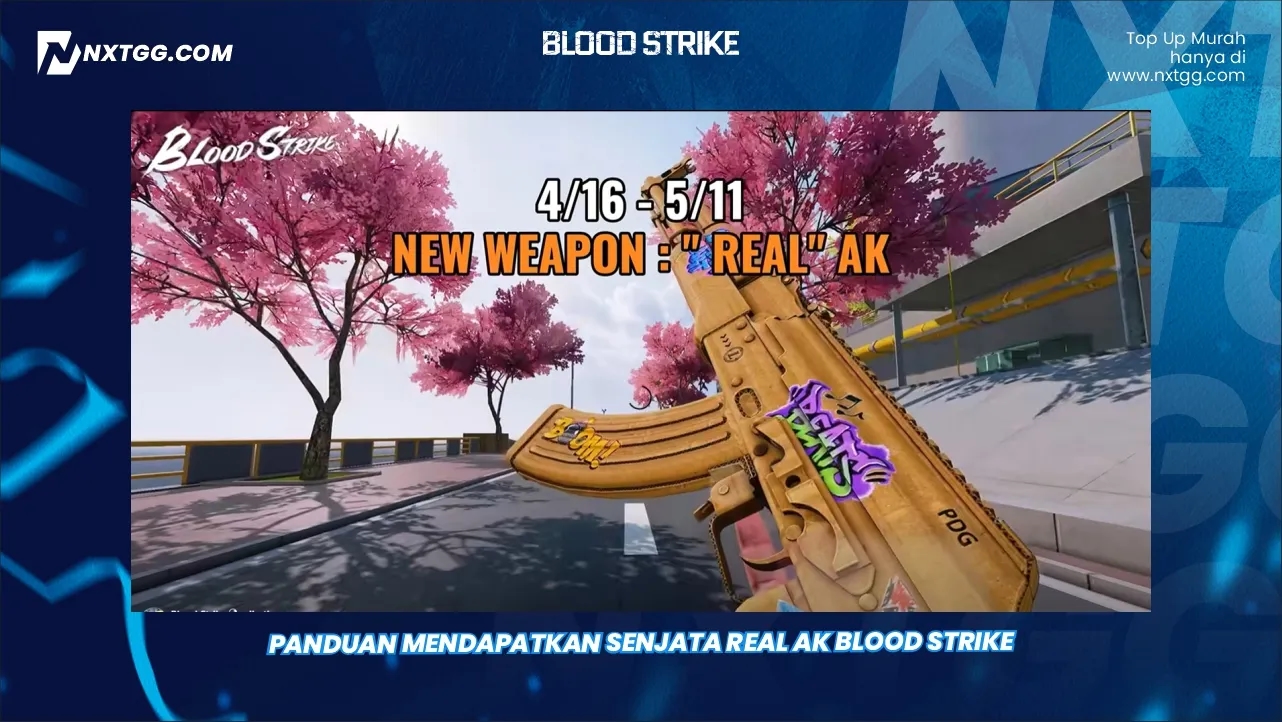 Panduan Mendapatkan Senjata Real AK Blood Strike
