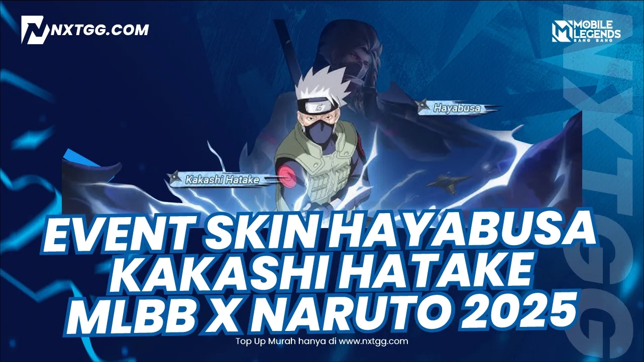 Event Skin Hayabusa Kakashi Hatake MLBB x Naruto 2025: Review dan Cara Mendapatkannya
