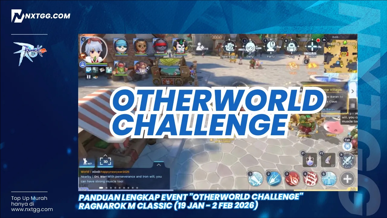 Panduan Lengkap Event "Otherworld Challenge" Ragnarok M Classic (19 Jan - 2 Feb 2026)
