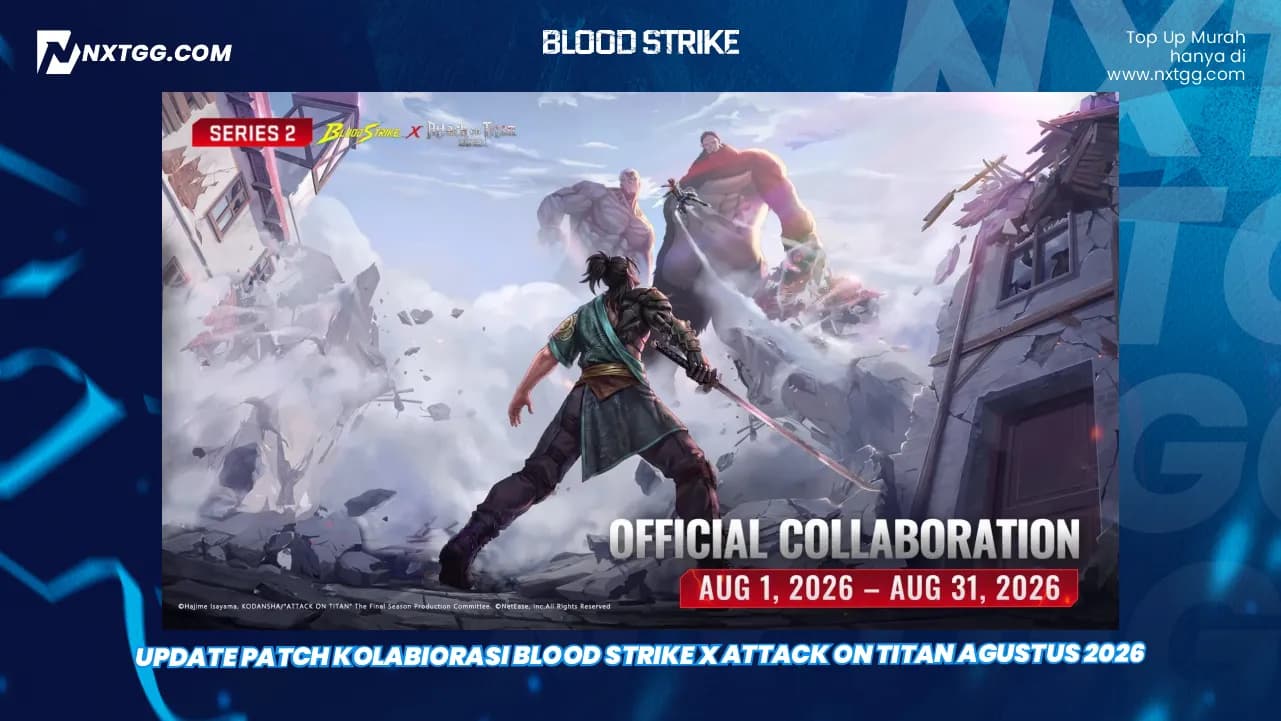 Update Patch Kolaborasi Blood Strike x Attack On Titan Agustus 2026