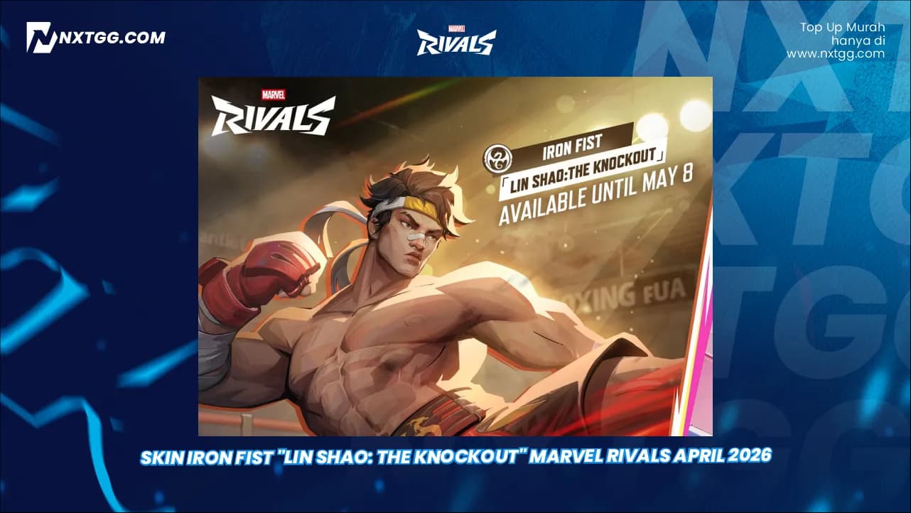 Skin Iron Fist "Lin Shao: The Knockout" Marvel Rivals April 2026