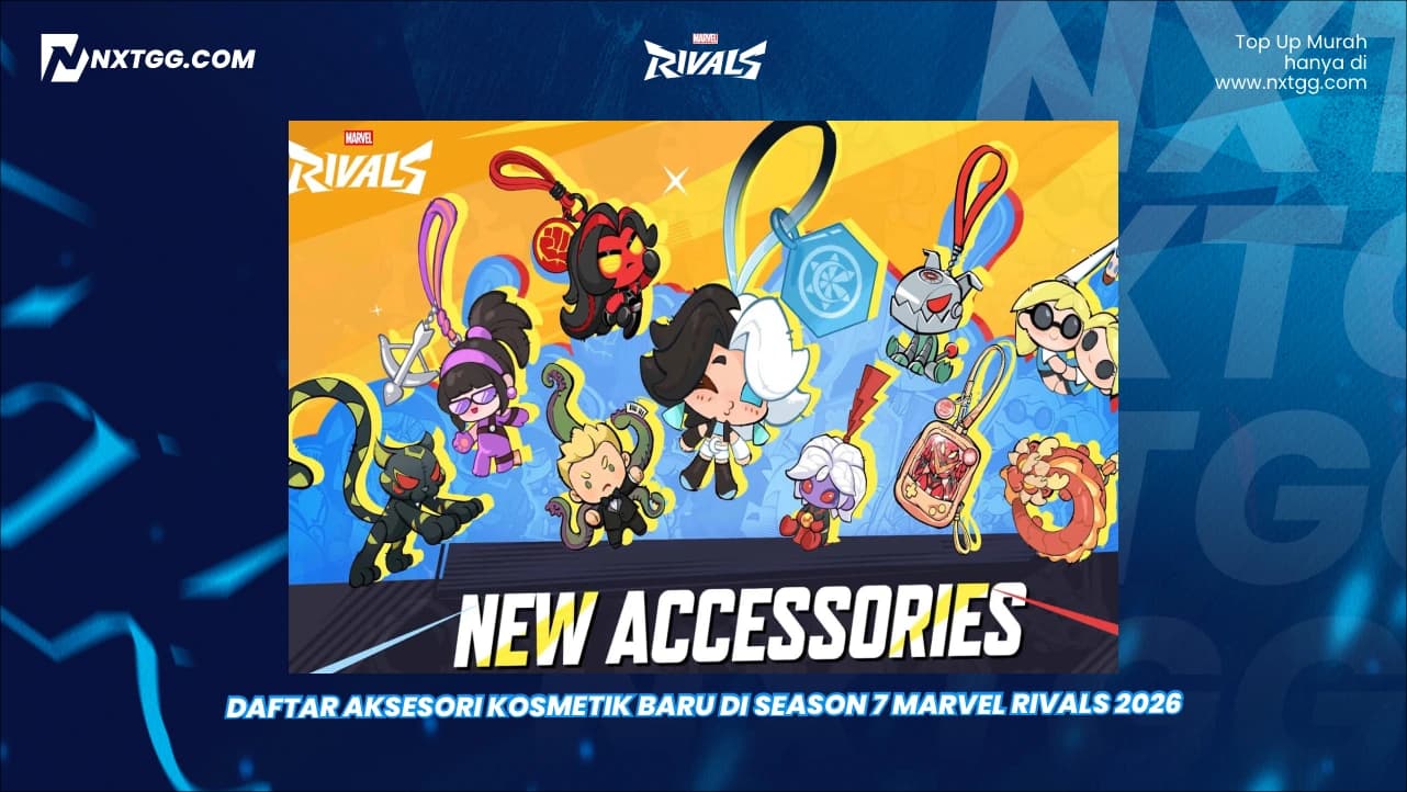 Daftar Aksesori Kosmetik Baru di Season 7 Marvel Rivals 2026