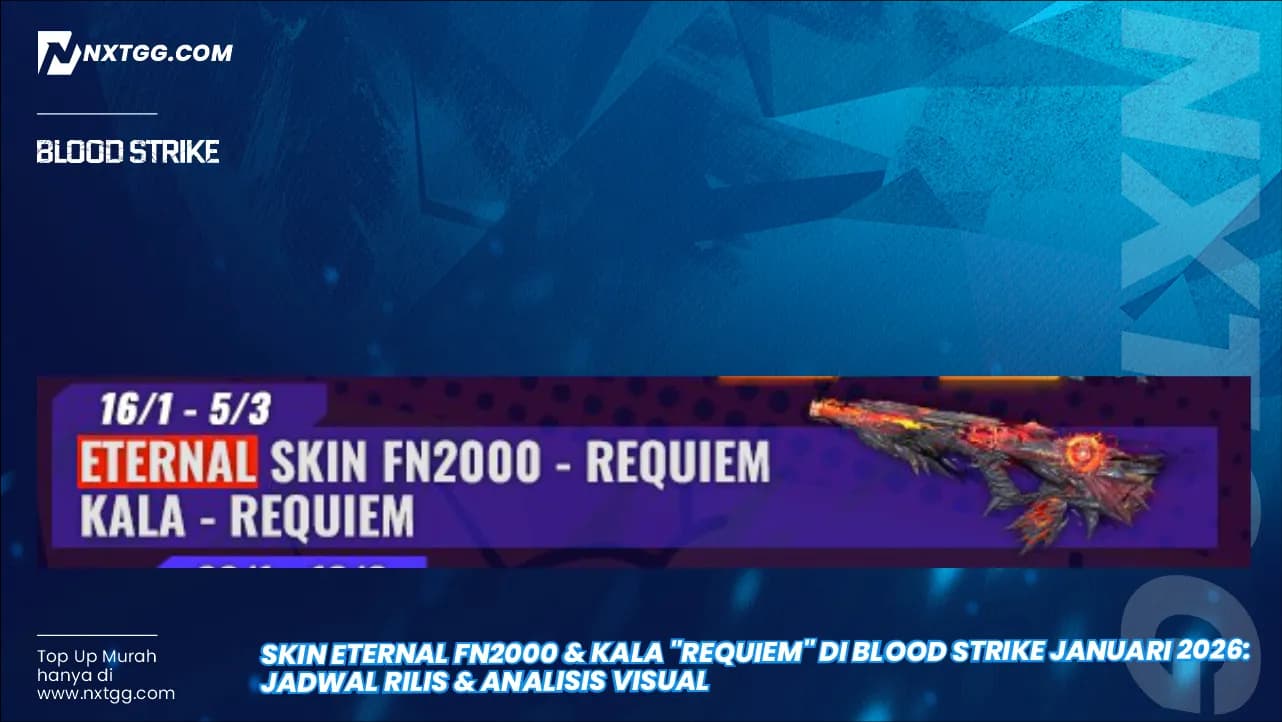 Skin Eternal FN2000 & Kala "Requiem" di Blood Strike Januari 2026: Jadwal Rilis & Analisis Visual