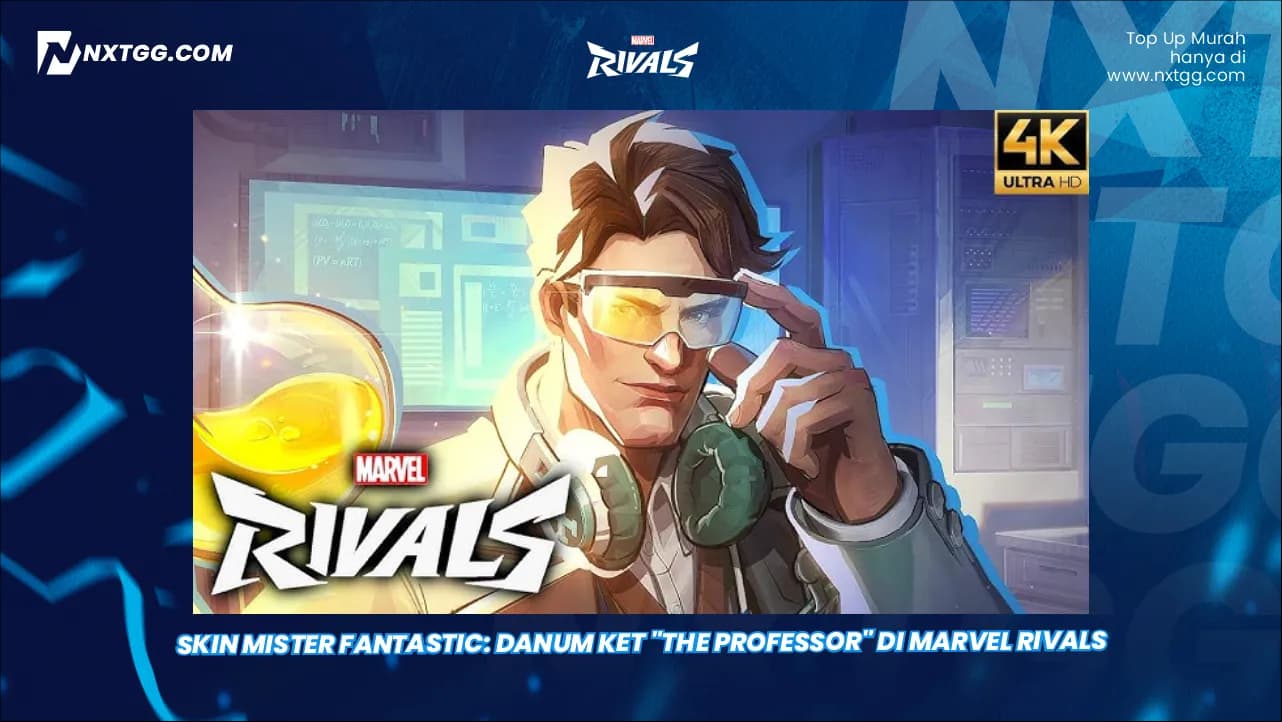 Skin Mister Fantastic: Danum Ket "The Professor" di Marvel Rivals