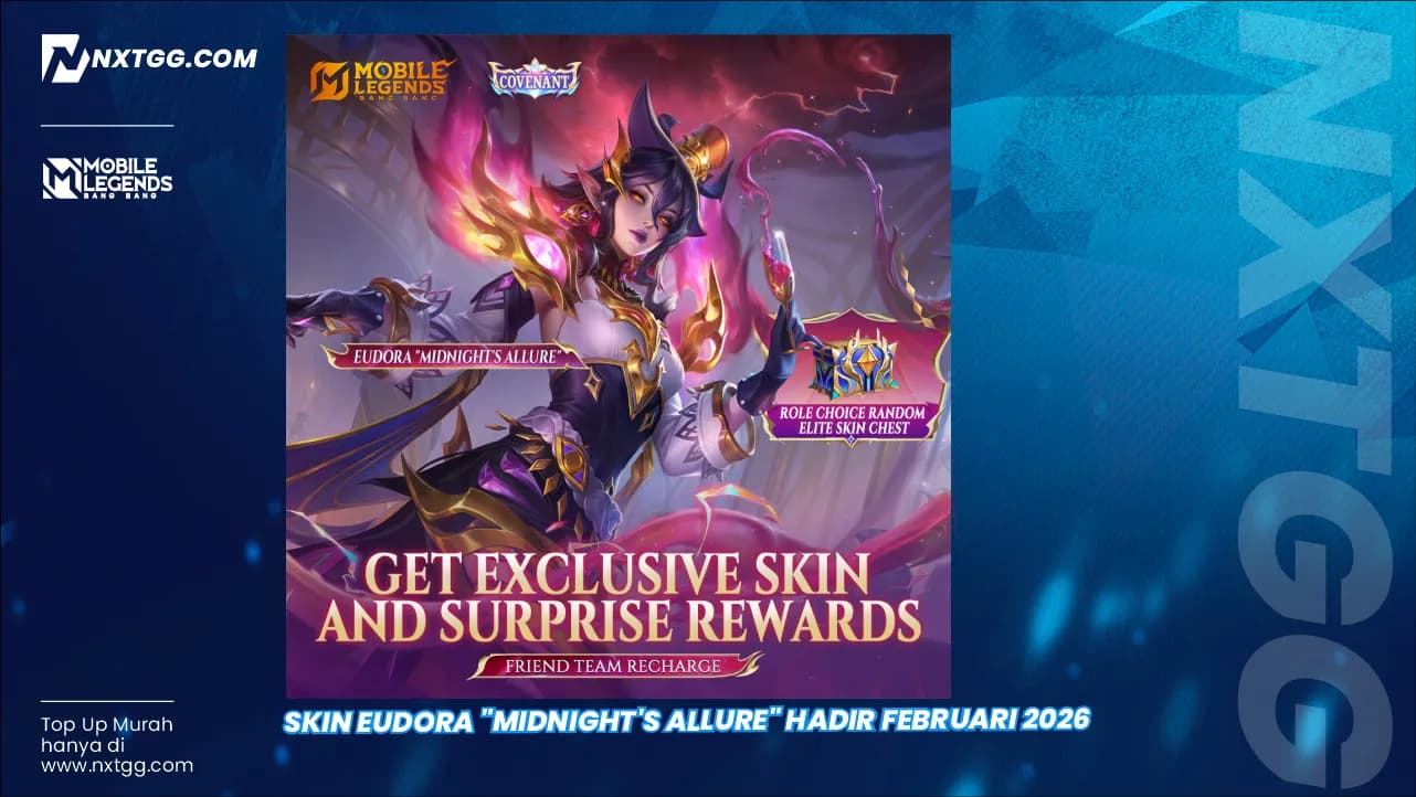 Skin Eudora "Midnight's Allure" Hadir Februari 2026
