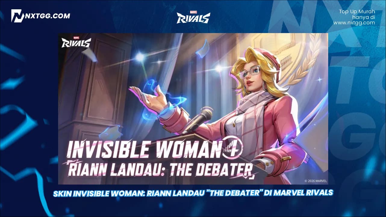 Skin Invisible Woman: Riann Landau "The Debater" di Marvel Rivals