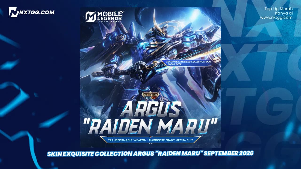 Skin Exquisite Collection Argus "Raiden Maru"  September 2026