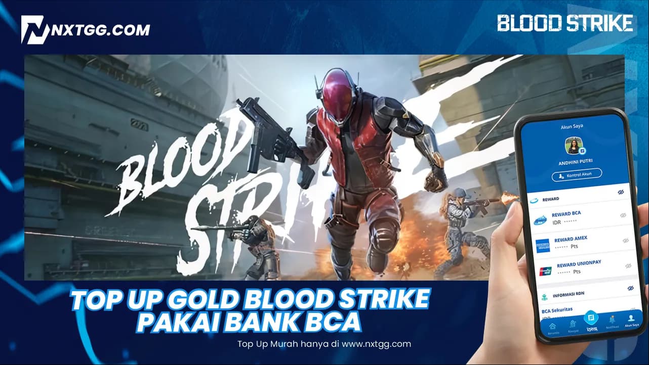 Top Up Gold Blood Strike Pakai Bank BCA - Nxtgg