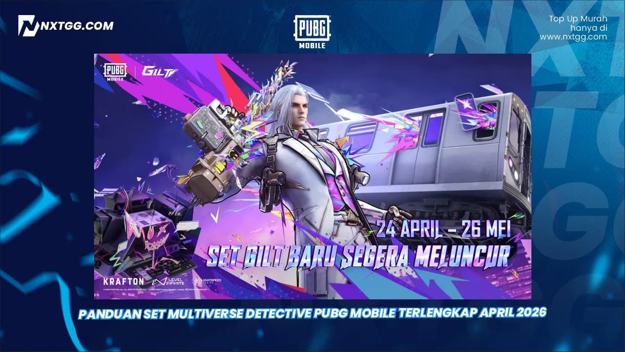 Panduan Set Multiverse Detective PUBG Mobile Terlengkap April 2026
