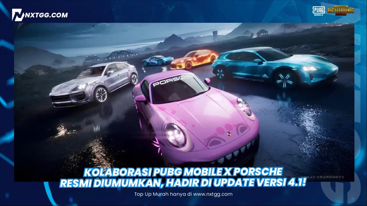 Kolaborasi PUBG Mobile x Porsche Resmi Diumumkan, Hadir di Update Versi 4.1!