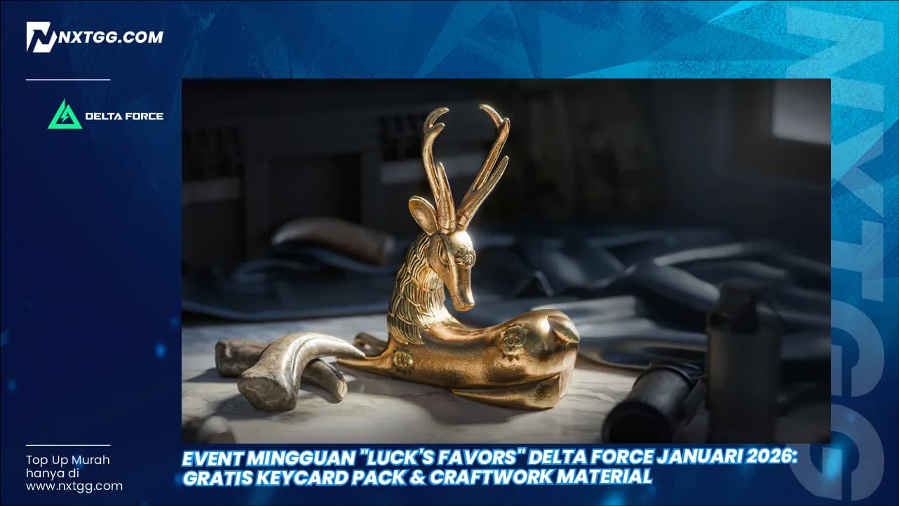 Event Mingguan "Luck's Favors" Delta Force Januari 2026: Gratis Keycard Pack & Craftwork Material