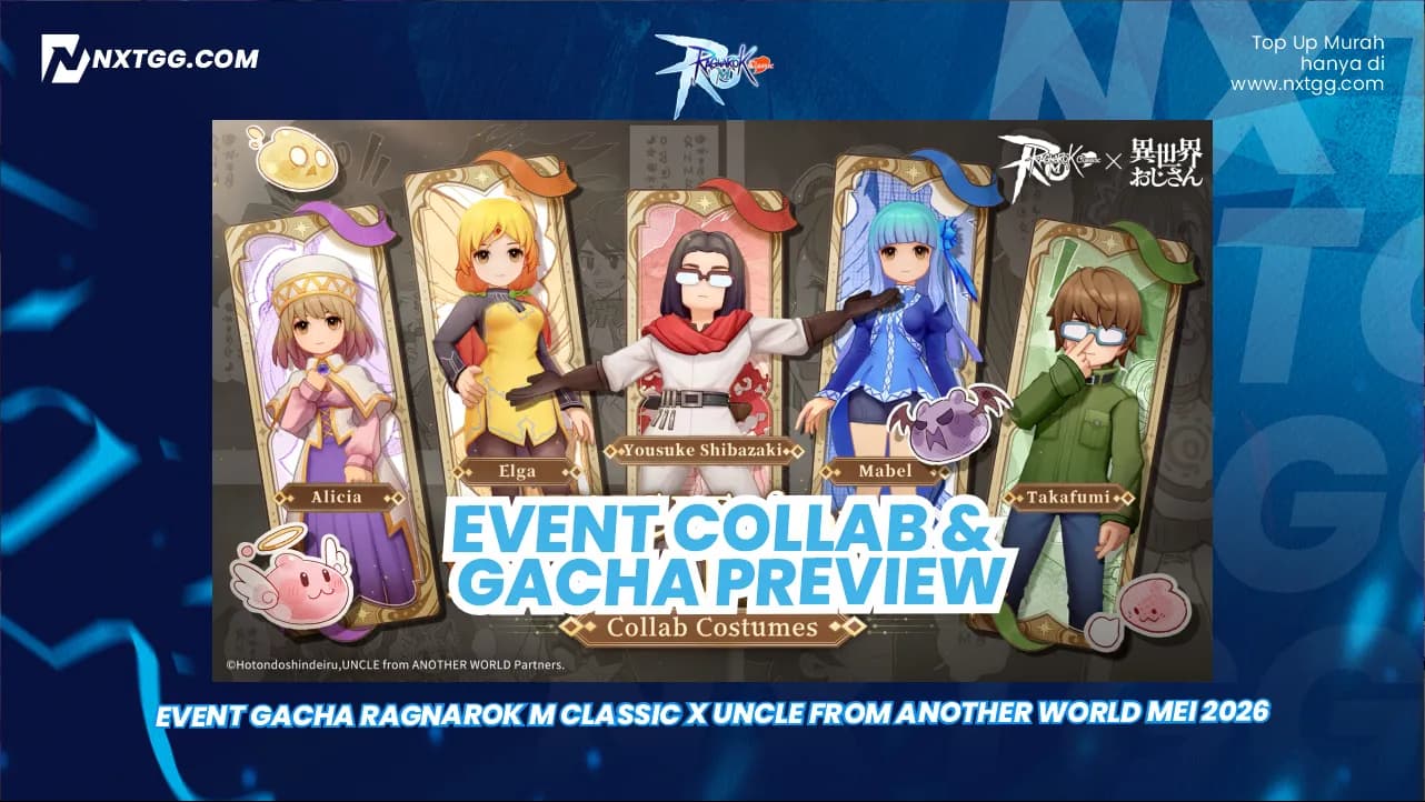 Event Gacha Ragnarok M Classic x Uncle from Another World Mei 2026
