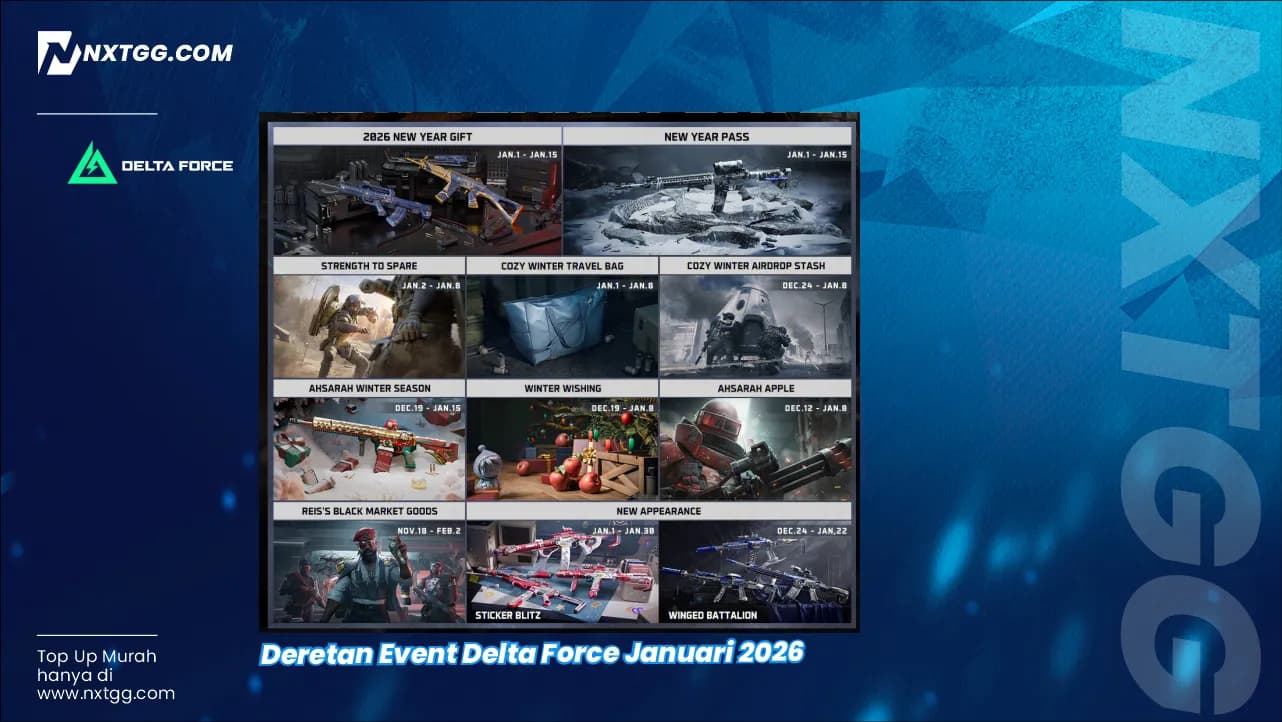 Deretan Event Delta Force Januari 2026