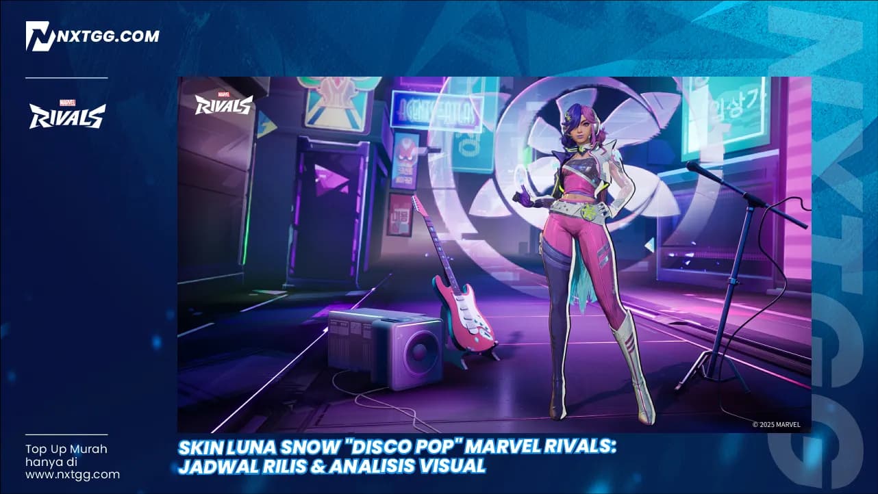 Skin Luna Snow "Disco Pop" Marvel Rivals: Jadwal Rilis & Analisis Visual
