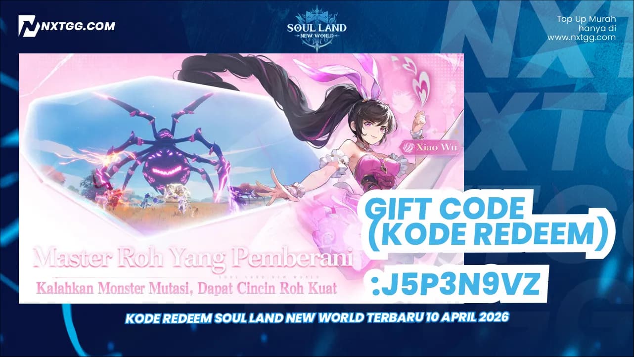 Kode Redeem Soul Land New World Terbaru 10 April 2026