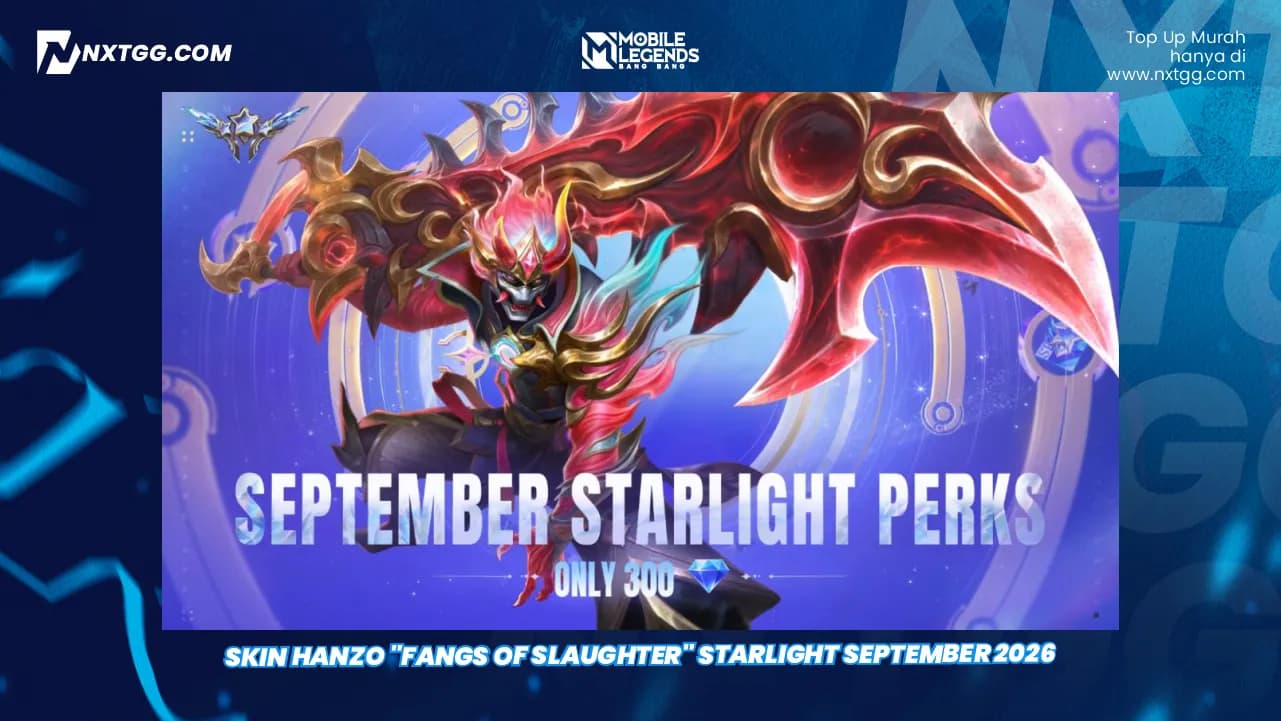 Skin Hanzo "Fangs of Slaughter" StarLight September 2026