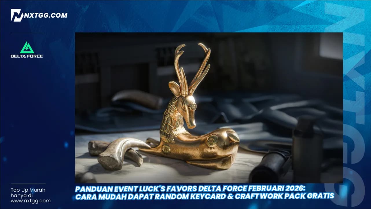 Panduan Event Luck's Favors Delta Force Februari 2026: Cara Mudah Dapat Random Keycard & Craftwork Pack Gratis