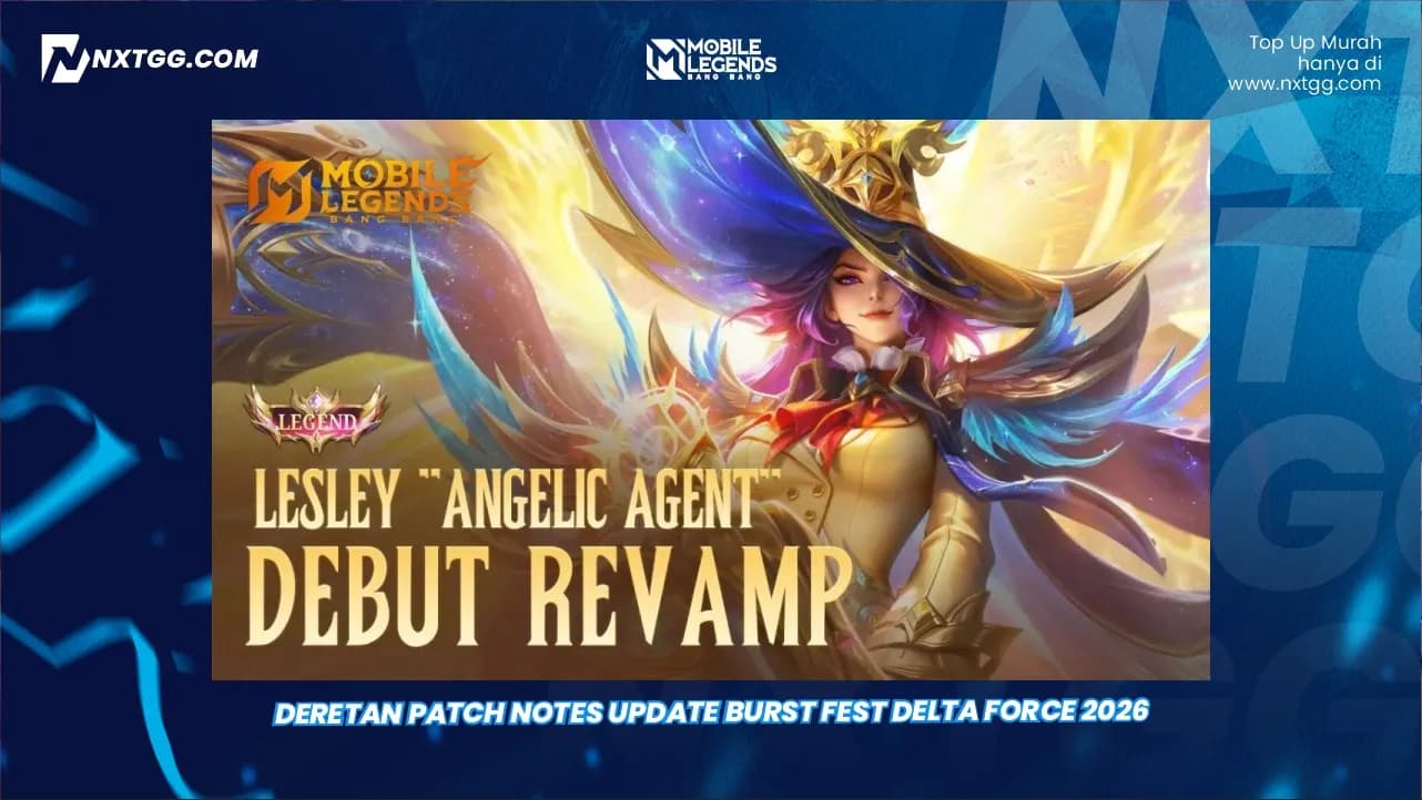 Event Revamp Skin Legend Lesley Angelic Agent Mei 2026