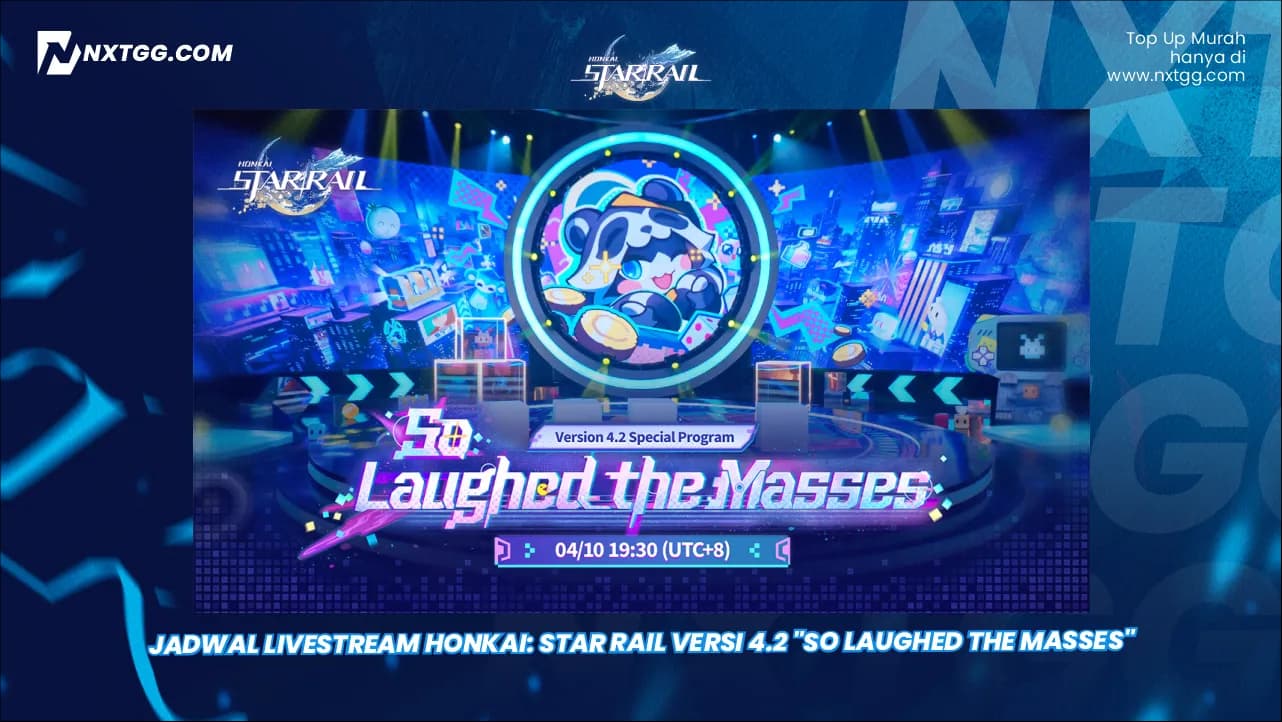 Jadwal Livestream Honkai: Star Rail Versi 4.2 "So Laughed the Masses"