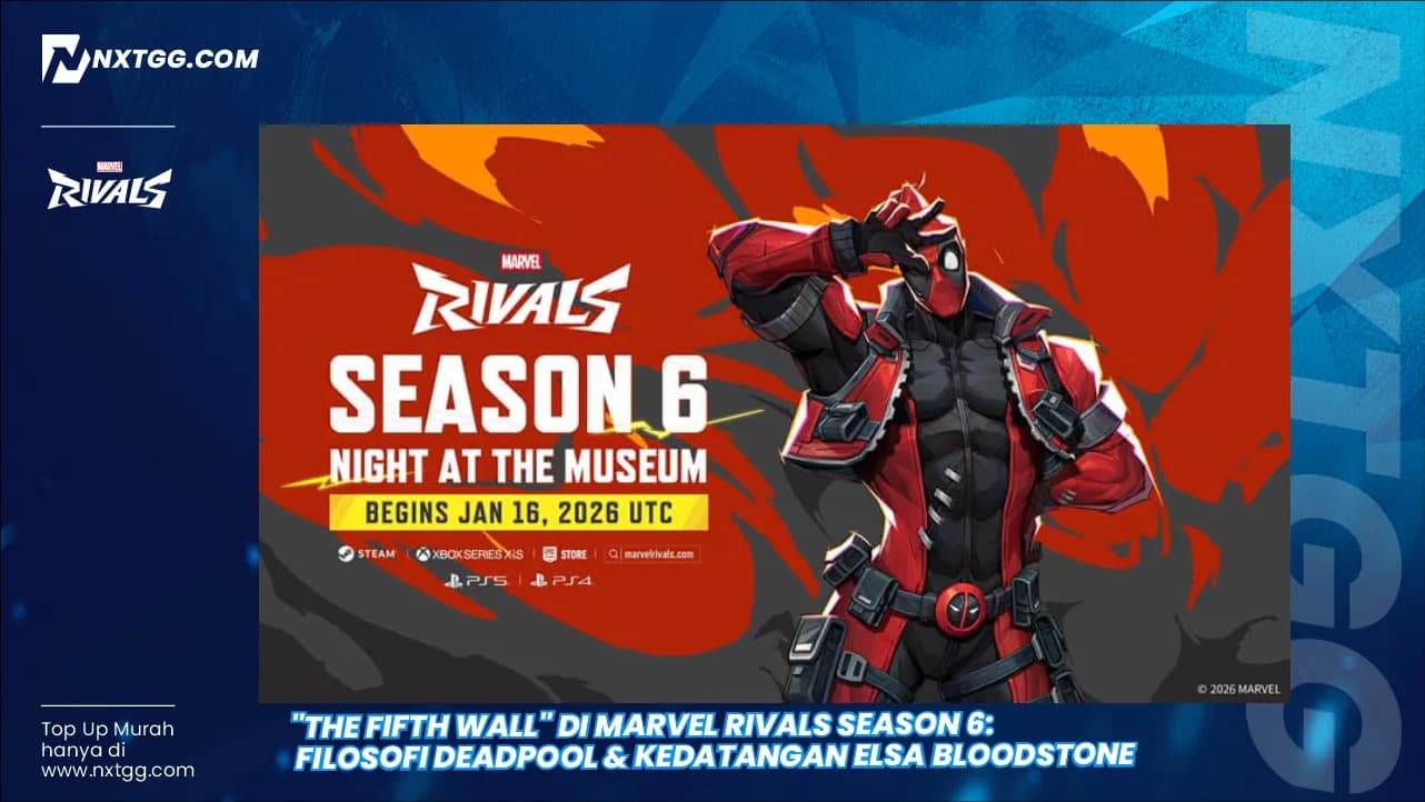 "The Fifth Wall" di Marvel Rivals Season 6: Filosofi Deadpool & Kedatangan Elsa Bloodstone