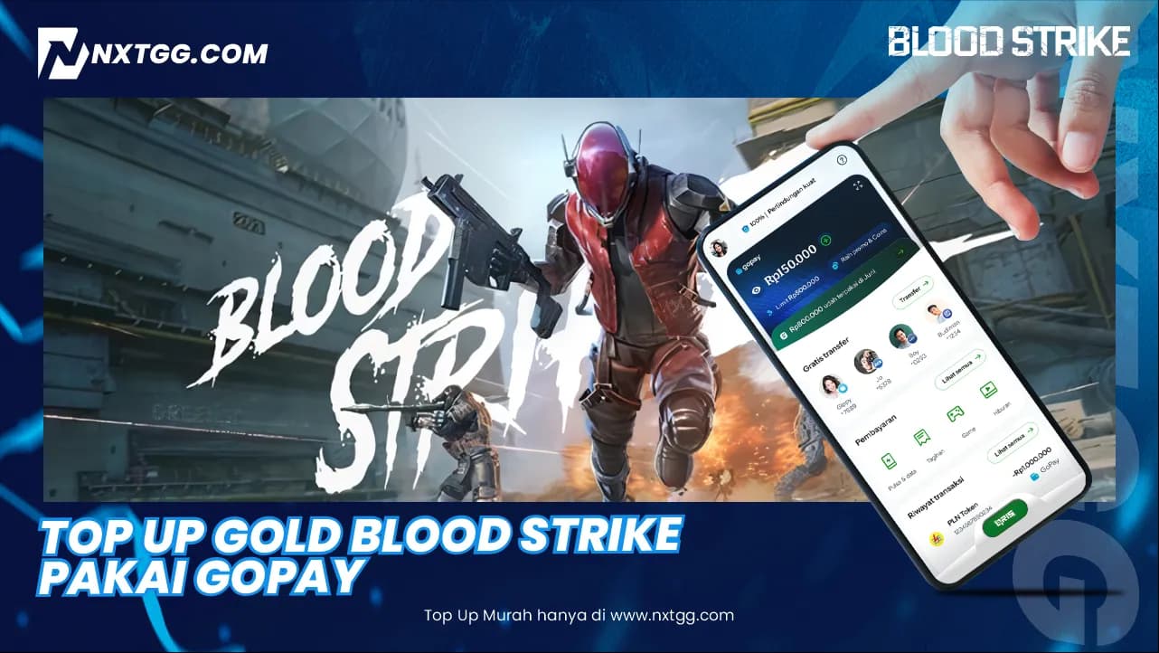 Top Up Gold Blood Strike Pakai GoPay - Nxtgg