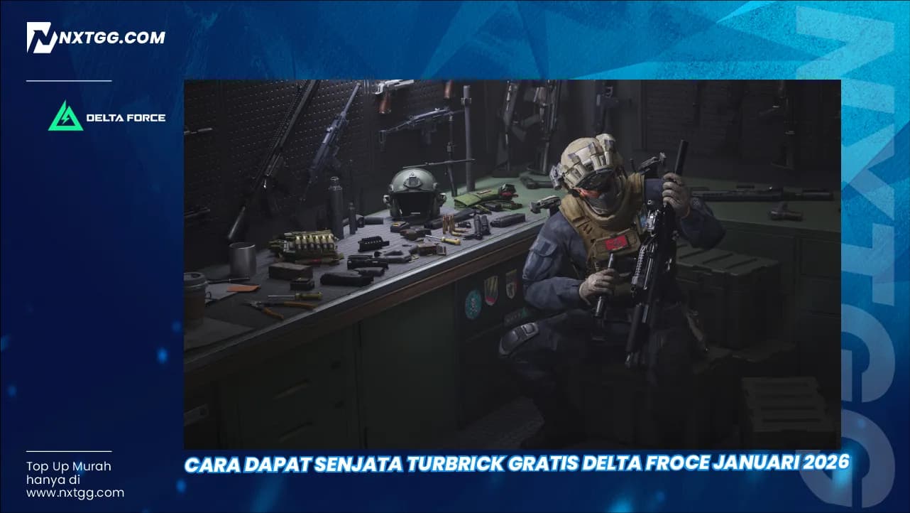 Cara Dapat Senjata TurBrick Gratis Delta Froce Januari 2026