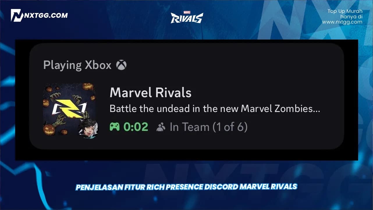 Penjelasan Fitur Rich Presence Discord Marvel Rivals