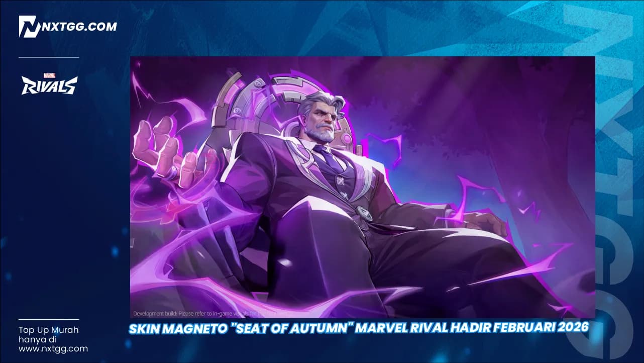 Skin Magneto "Seat of Autumn" Marvel Rival Hadir Februari 2026
